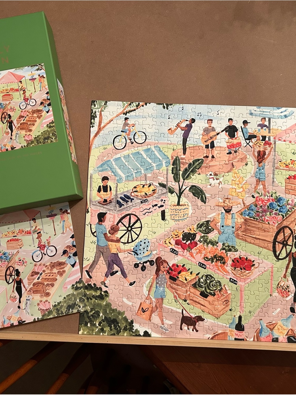 Locally Grown 500-Piece Puzzle - Green